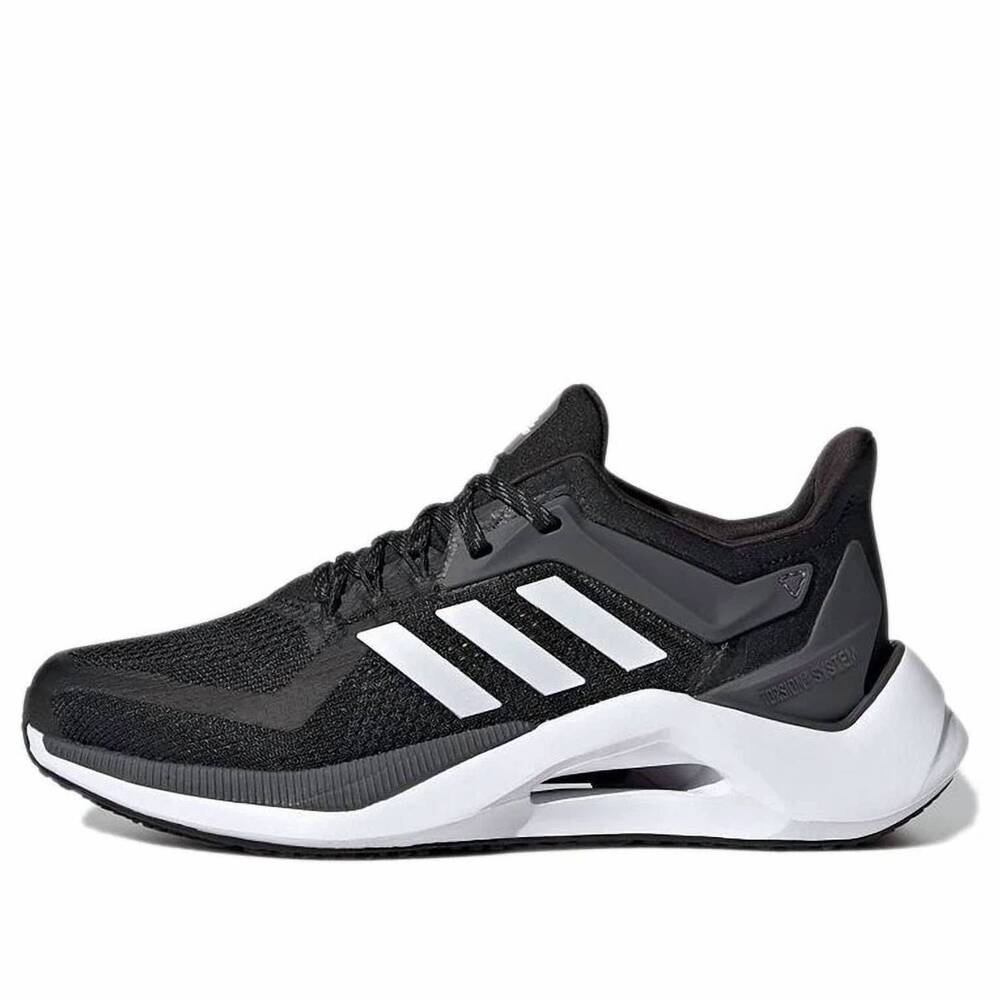 NEW ADIDAS women's alphatorsion 2.0 sneaker in black white